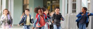 Group of Children Running 1