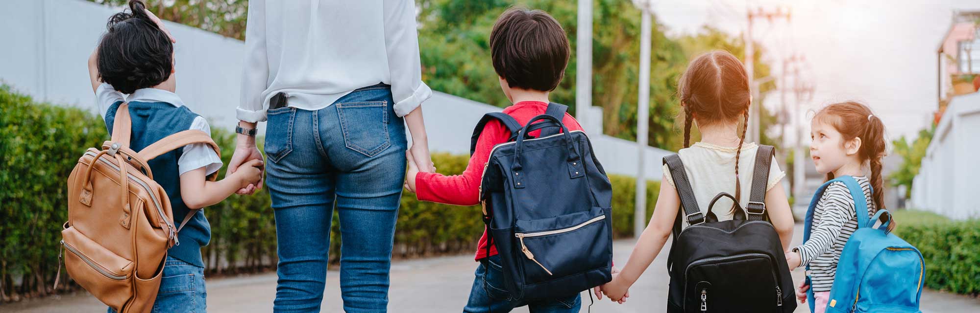 Group of Children Holding Hands